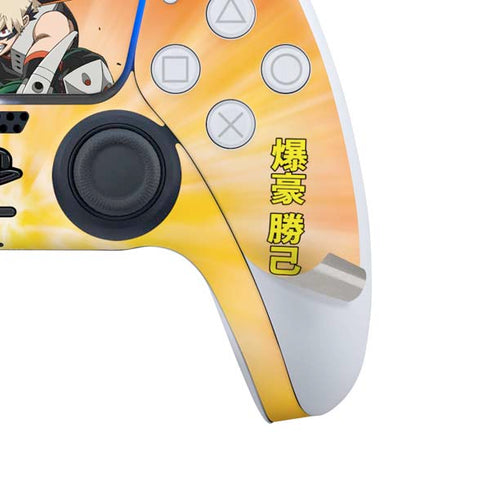 My Hero Academia Katsuki Bakugo Season 4 PS5 Controller Skin